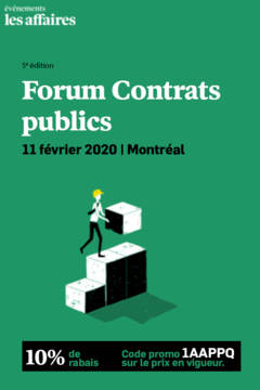 Événement Les Affaires | Forum Contrats publics