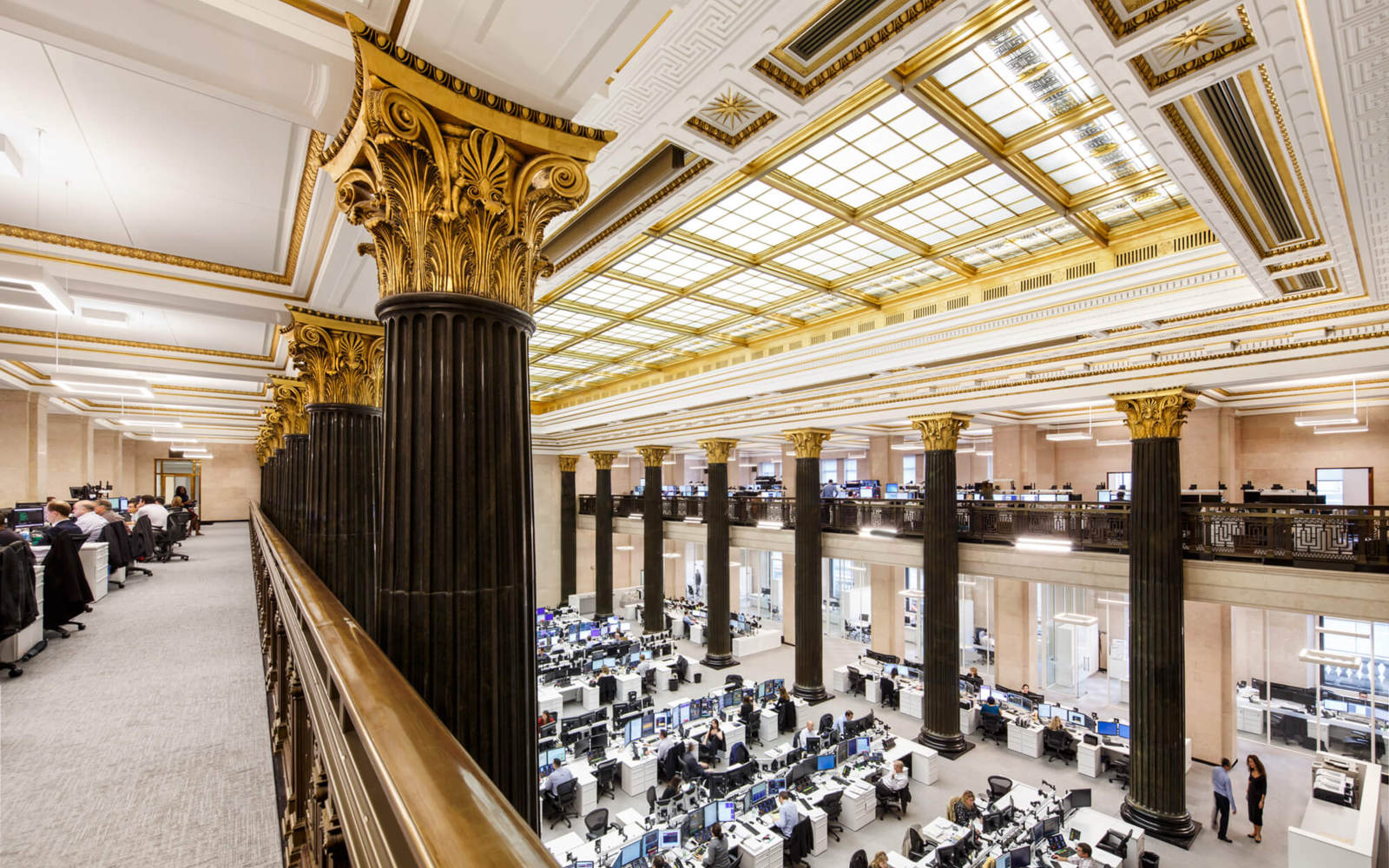 Parquet de négociation de la Banque Nationale