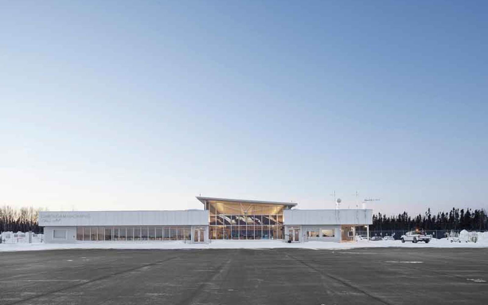 Nouvelle aérogare de l’aéroport de Chibougamau-Chapais