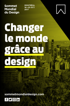 Sommet Mondial du Design : avez-vous votre billet ?