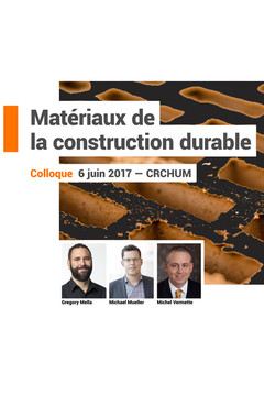 Colloque Matériaux de la construction durable
