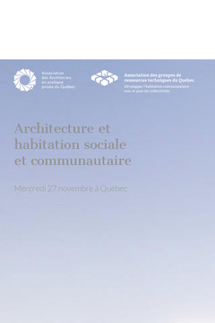 Améliorer la qualité et la collaboration dans les projets d'habitation communautaire et sociale