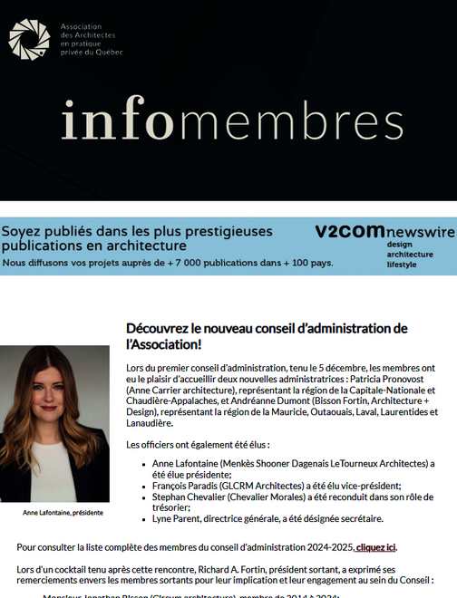 Nouveau CA | PL79 | Nos productions | Congé des fêtes| | Brochure sur le mode RPI