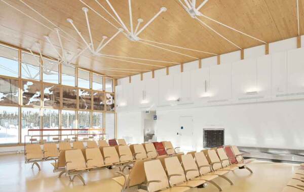 Nouvelle aérogare de l’aéroport de Chibougamau-Chapais