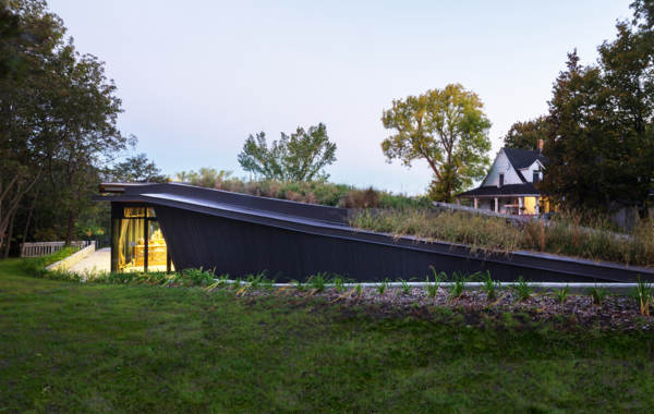 Pavillon d’accueil de la Seigneurie des Aulnaies