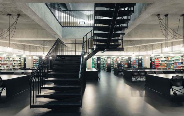 Rénovation de la bibliothèque de la Faculté de droit de l’Université de Sherbrooke