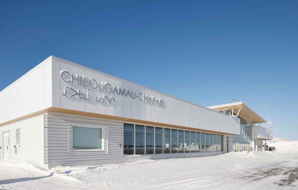 Nouvelle aérogare de l’aéroport de Chibougamau-Chapais