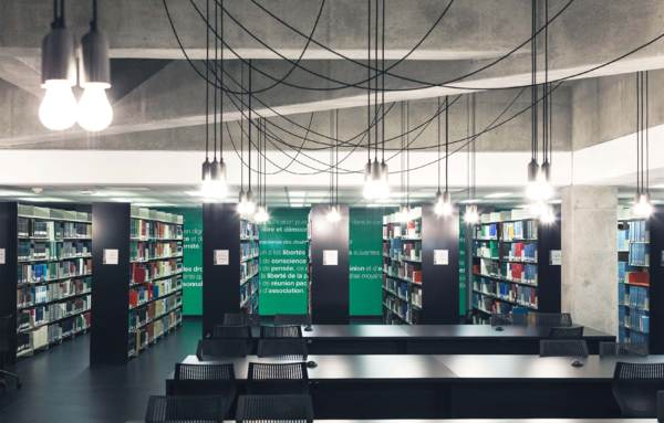 Rénovation de la bibliothèque de la Faculté de droit de l’Université de Sherbrooke