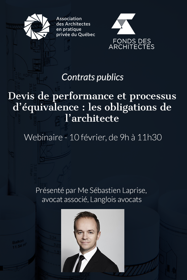 Contrats publics - Devis de performance et processus d’équivalence : les obligations de l’architecte