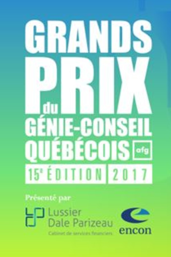 10 projets et candidats d’exception  honorés aux Grands Prix du génie-conseil québécois