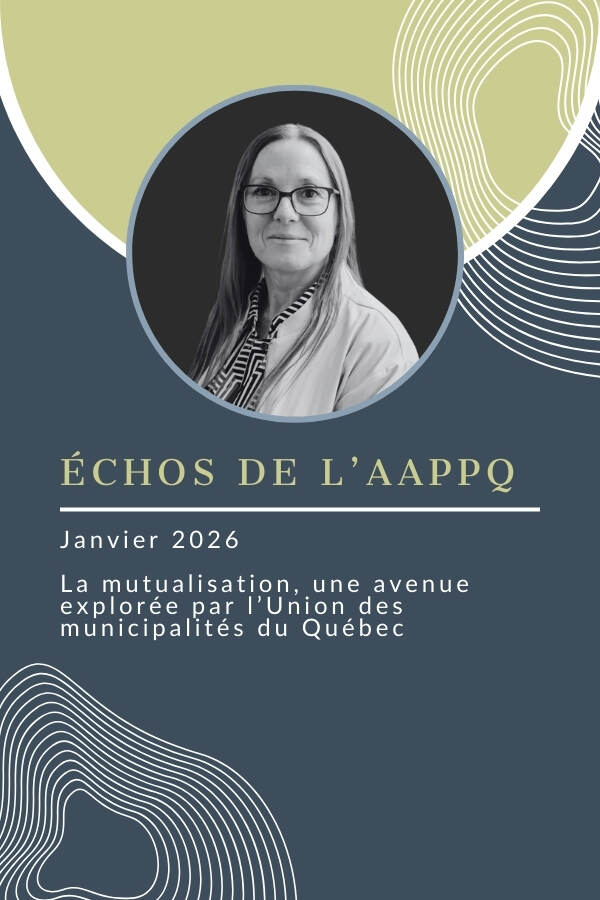 &Eacute;chos de l'AAPPQ - Janvier 2026