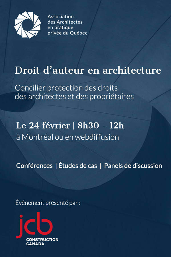 Droit d’auteur en architecture