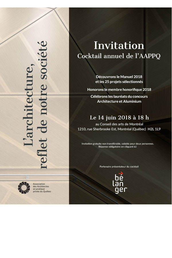 Cocktail annuel AAPPQ