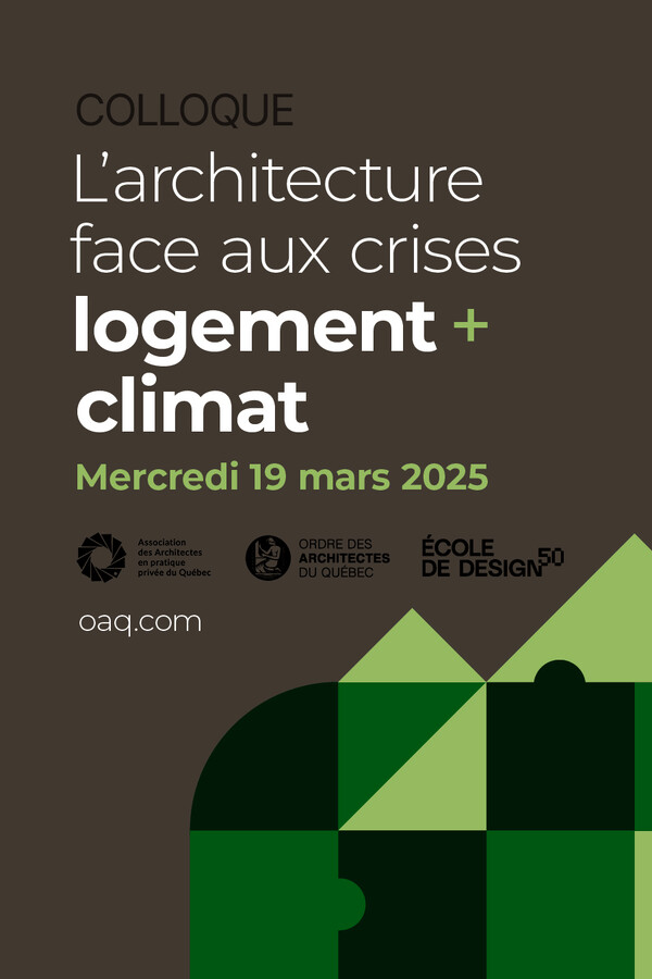 Colloque L’architecture face aux crises  : repenser le logement et le climat