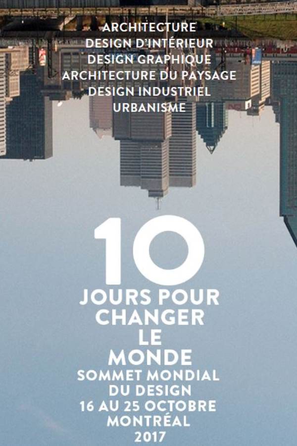 Appel de propositions pour le Sommet mondial du design