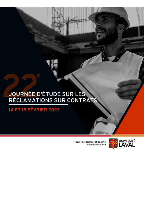 Journée d'étude sur les réclamations sur contrats